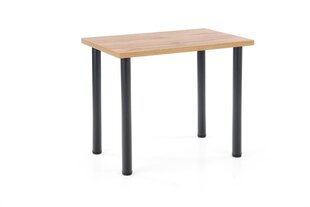 Ruokapöytä Halmar Modex 2 90, ruskea / musta hinta ja tiedot | Ruokapöydät | hobbyhall.fi