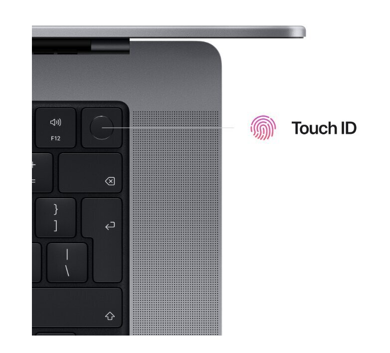 16-inch MacBook Pro: Apple M2 Pro chip with 12‑core CPU and 19‑core GPU, 1TB SSD - Space Grey MNW93ZE/A hinta ja tiedot | Kannettavat tietokoneet | hobbyhall.fi