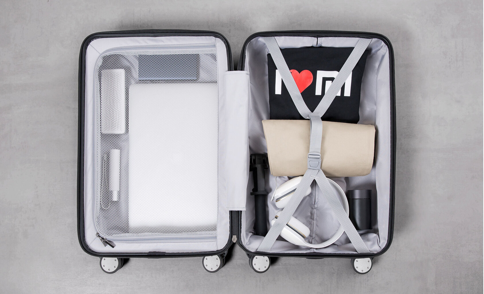 Pieni matkalaukku Xiaomi Mi, harmaa hinta ja tiedot | Matkalaukut ja -kassit | hobbyhall.fi