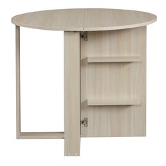 Laajennettava pöytä Kalune Design Middle, beige hinta ja tiedot | Ruokapöydät | hobbyhall.fi