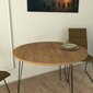 Pöytä Kalune Design Sandalf, ruskea hinta ja tiedot | Ruokapöydät | hobbyhall.fi