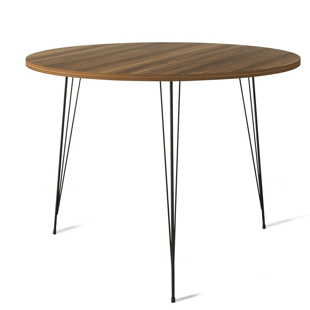 Pöytä Kalune Design Sandalf, tummanruskea hinta ja tiedot | Ruokapöydät | hobbyhall.fi
