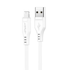 Puhelinkaapeli Acefast MFI USB-kaapeli - Lightning, 1,2 m, 2,4 A, valkoinen hinta ja tiedot | Acefast Puhelimet, älylaitteet ja kamerat | hobbyhall.fi
