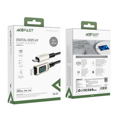 Puhelinkaapeli Acefast MFI USB-C - Lightning, 1,2 m, 30W, 3A hinta ja tiedot | Puhelinkaapelit | hobbyhall.fi