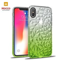 Mocco Trendy Diamonds Silicone Back Case for Samsung G965 Galaxy S9 Plus Green hinta ja tiedot | Puhelimen kuoret ja kotelot | hobbyhall.fi