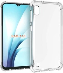 Mocco Anti Shock Case 0.5 mm Silicone Case for Samsung A405 Galaxy A40 Transparent hinta ja tiedot | Puhelimen kuoret ja kotelot | hobbyhall.fi