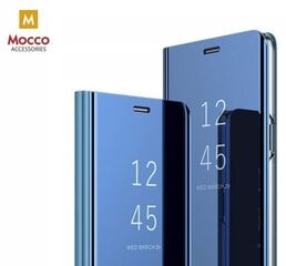 Mocco Clear View Cover Case For Xiaomi Redmi 8 Blue hinta ja tiedot | Puhelimen kuoret ja kotelot | hobbyhall.fi