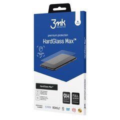 LCD Panssarilasi 3MK Hard Glass Max Xiaomi 12/12X musta hinta ja tiedot | Näytönsuojakalvot ja -lasit | hobbyhall.fi