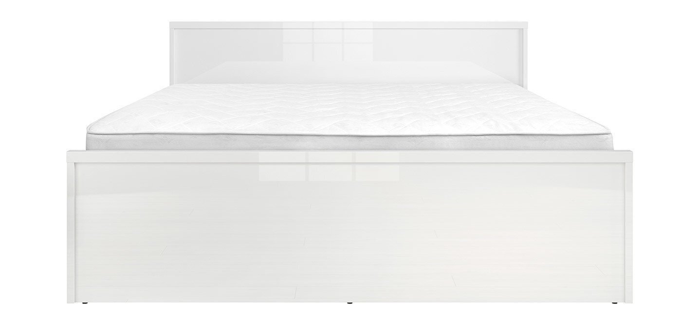 Sänky Pori 140 x 200 cm, valkoinen hinta ja tiedot | Sängyt | hobbyhall.fi