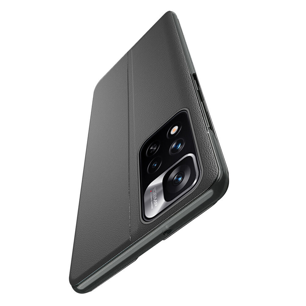 Eco Leather View Xiaomi Poco X4 NFC 5G, punainen hinta ja tiedot | Puhelimen kuoret ja kotelot | hobbyhall.fi