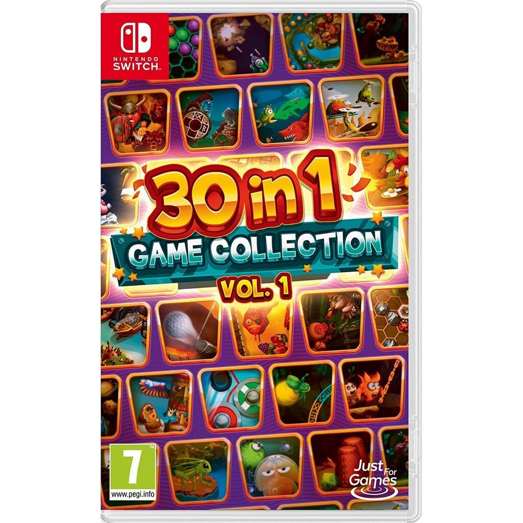 30 in 1 Games Collection Vol.1 (Code in a Box) Switch peli hinta ja tiedot | Tietokone- ja konsolipelit | hobbyhall.fi