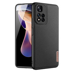 Puhelinkuori Dux Ducis Fino sopii Xiaomi Poco X4 NFC 5G, musta hinta ja tiedot | Puhelimen kuoret ja kotelot | hobbyhall.fi