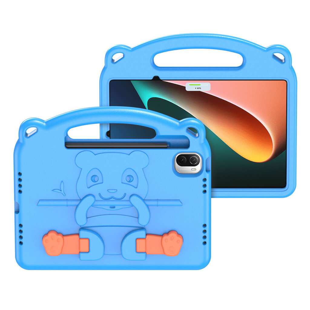 Dux Ducis Panda Kids pehmeä kotelo Xiaomi Pad 5 Pro / Pad 5:lle, sininen hinta ja tiedot | Tablettien kotelot ja muut tarvikkeet | hobbyhall.fi