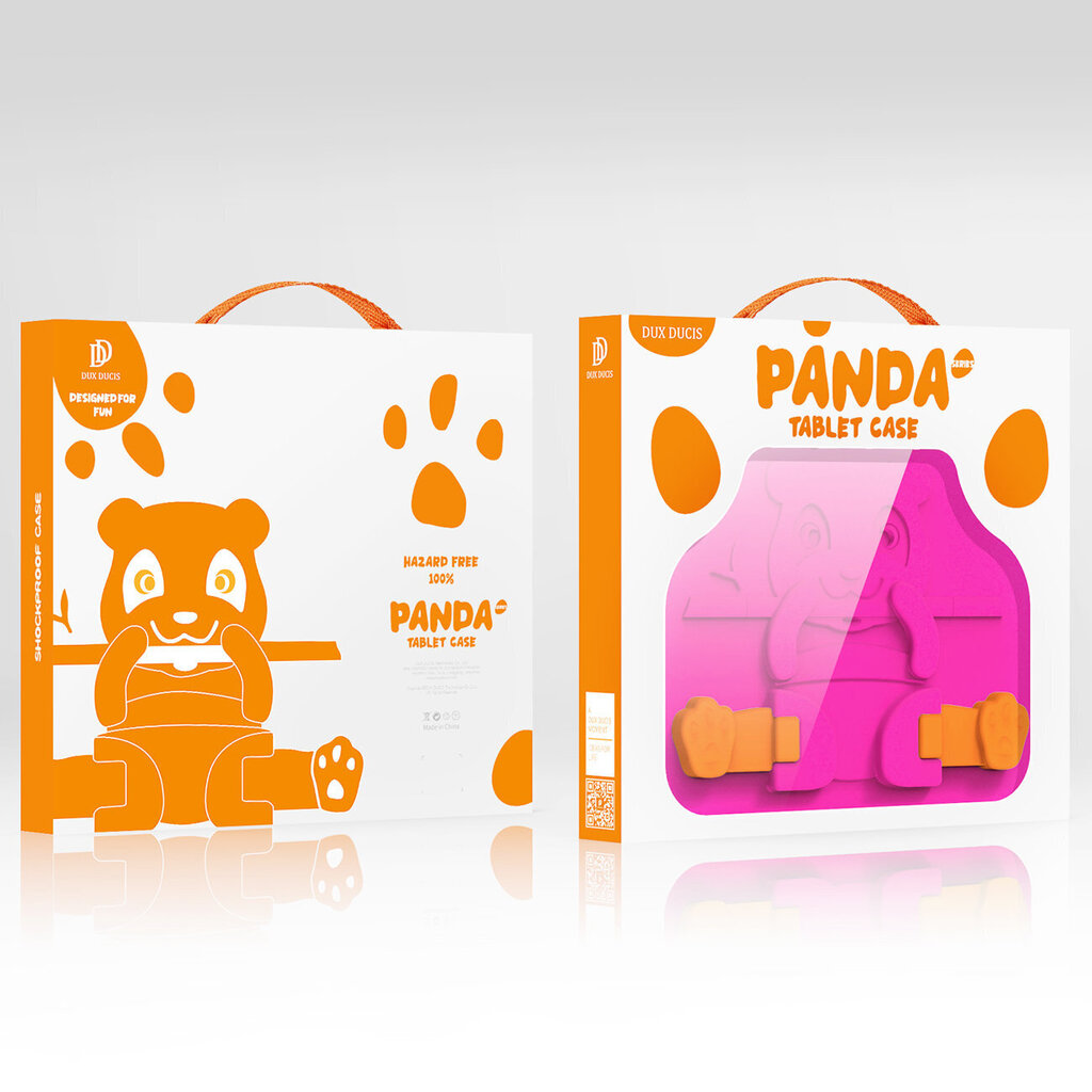 Dux Ducis Panda Kids pehmeä kotelo Xiaomi Pad 5 Pro / Pad 5:lle, vaaleanpunainen hinta ja tiedot | Tablettien kotelot ja muut tarvikkeet | hobbyhall.fi