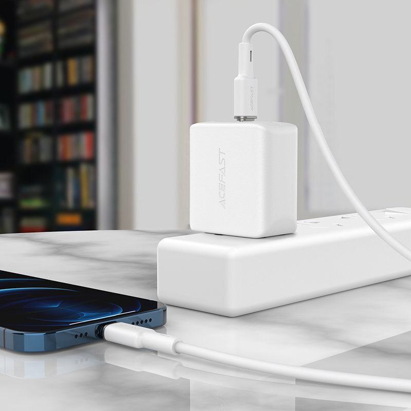 Acefast-kaapeli MFI USB Type C - Lightning, 1,2 m hinta ja tiedot | Puhelinkaapelit | hobbyhall.fi