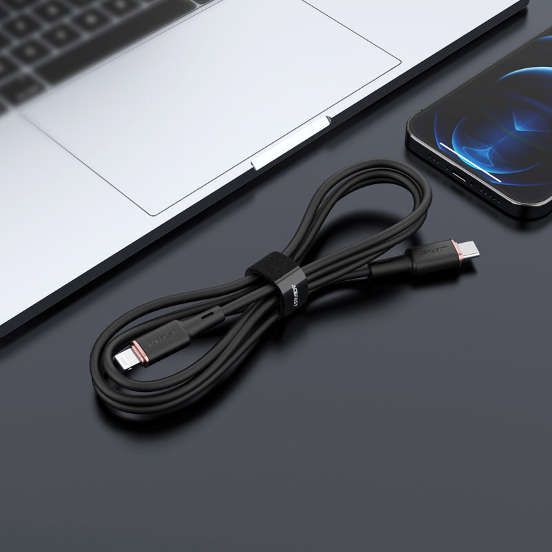 Acefast-kaapeli MFI USB Type C - Lightning, 1,2 m hinta ja tiedot | Puhelinkaapelit | hobbyhall.fi