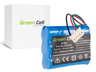 Green Cell Battery for iRobot Braava / Mint 380 380T 5200 5200B 5200C Plus 7.2V 2.5Ah hinta ja tiedot | Pölynimurin akut | hobbyhall.fi