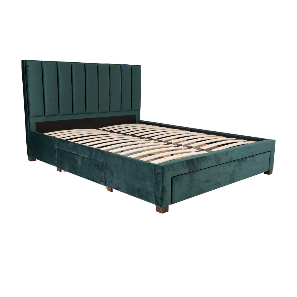 Grace -sänky, vihreä, 160 x 200 cm hinta ja tiedot | Sängyt | hobbyhall.fi