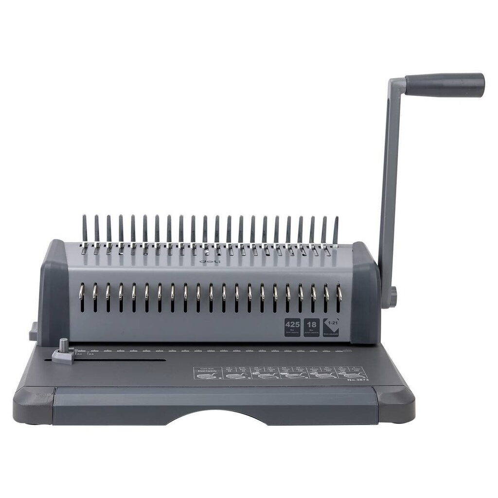 Comb Binding Machine Deli E3873 hinta ja tiedot | Toimistotarvikkeet | hobbyhall.fi