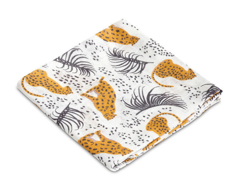 Vaippa Sensillo Muslin Leopard 70 x 80 hinta ja tiedot | Vauvan hoitoalustat ja tekstiilit | hobbyhall.fi