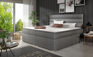 Sänky NORE Softy 140x200 cm, tummanharmaa hinta ja tiedot | Sängyt | hobbyhall.fi