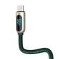 Baseus Display Cable USB to Type-C, 66W, 2m (green) hinta ja tiedot | Puhelinkaapelit | hobbyhall.fi