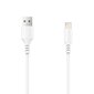 Setty cable USB - Lightning 1,0 m 2A white NEW hinta ja tiedot | Puhelinkaapelit | hobbyhall.fi