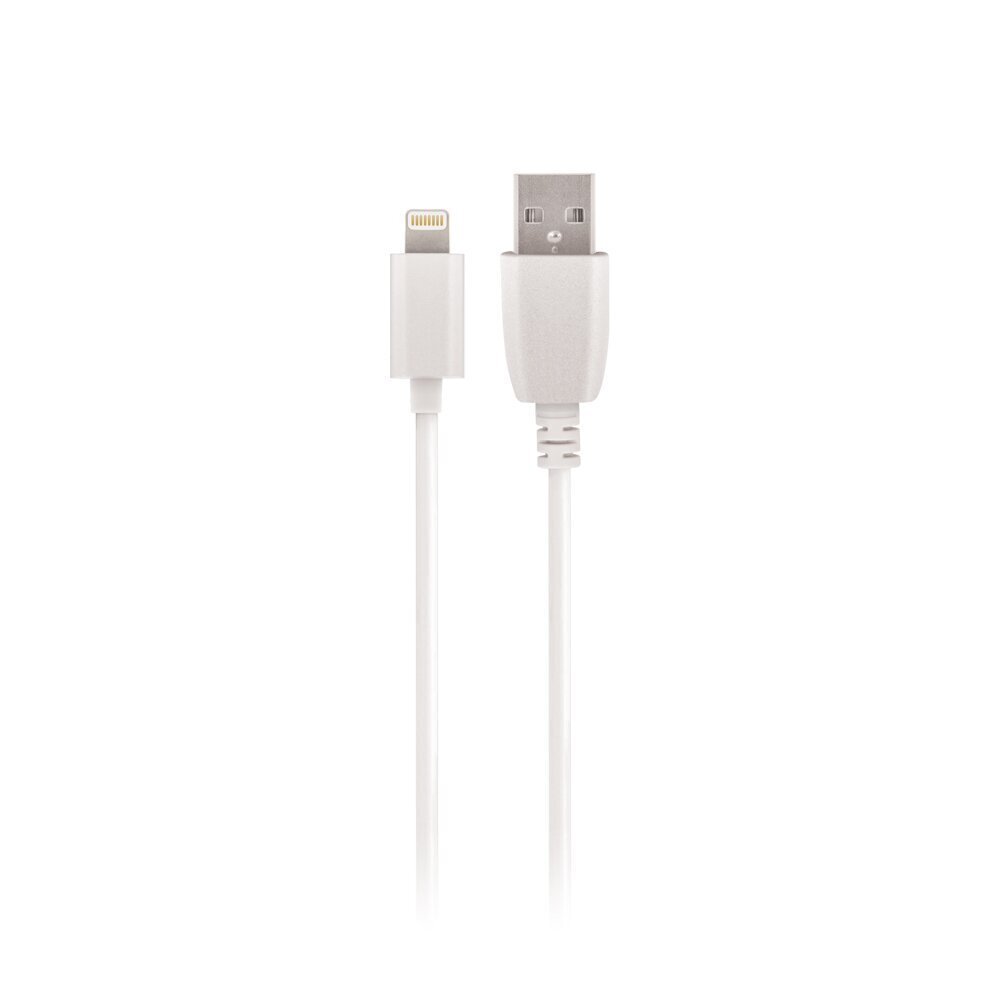 Maxlife MXTC-01 -laturi 1x USB 1A valkoinen + Lightning-kaapeli hinta ja tiedot | Puhelimen laturit | hobbyhall.fi