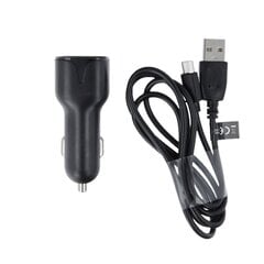 Maxlife MXCC-01 autolaturi 1x USB 2.1A musta + microUSB-kaapeli hinta ja tiedot | Maxlife Puhelimet, älylaitteet ja kamerat | hobbyhall.fi