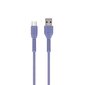 Maxlife MXUC-04 kaapeli USB - microUSB 1,0 m 3A, violetti hinta ja tiedot | Puhelinkaapelit | hobbyhall.fi