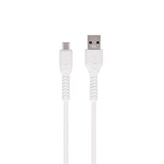 Maxlife MXUC-04 Kaapeli USB - USB-C 1.0 m 3A, valkoinen hinta ja tiedot | Puhelinkaapelit | hobbyhall.fi