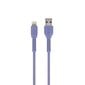 Maxlife MXUC-04 Kaapeli USB - Lightning 1.0 m 3A, violetti hinta ja tiedot | Puhelinkaapelit | hobbyhall.fi