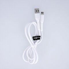 Maxlife MXUC-04 kaapeli USB - Lightning 1,0 m 3A, valkoinen hinta ja tiedot | Puhelinkaapelit | hobbyhall.fi