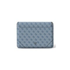 Guess sleeve GUCS16P4TB 16” blue 4G Triangle hinta ja tiedot | Tietokonelaukut | hobbyhall.fi