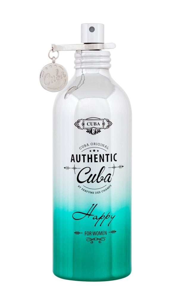 Eau de parfum Cuba Authentic Happy EDP naisille, 100 ml hinta ja tiedot | Naisten hajuvedet | hobbyhall.fi