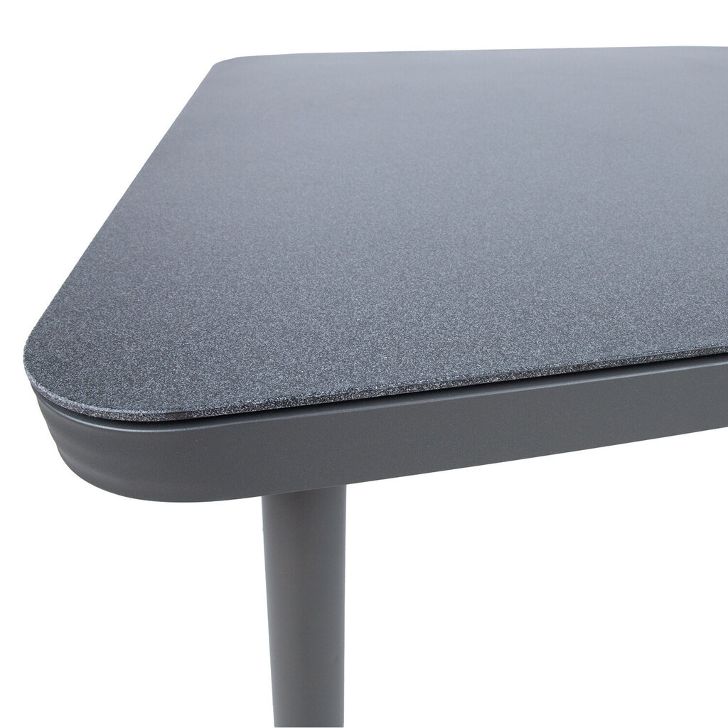 Pöytä ANDROS 90x90xH75cm, harmaa hinta ja tiedot | Puutarhapöydät | hobbyhall.fi
