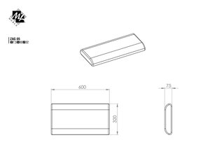 ML Meble ZAG 05, Pehmeä sängynpääty Drop17, harmaa hinta ja tiedot | Sängyt | hobbyhall.fi