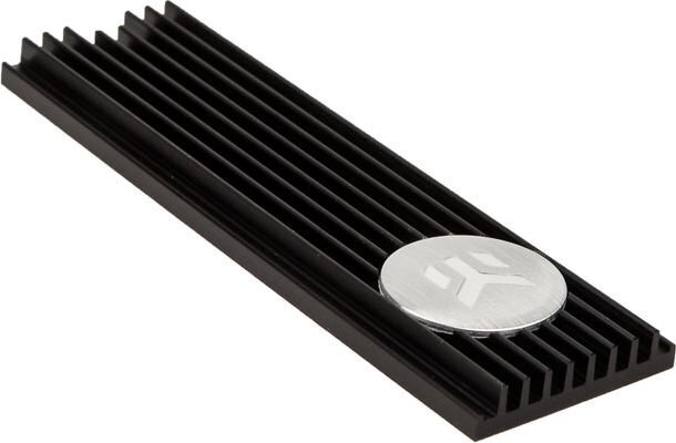 EK WaterBlocks M.2 PCIe NVMe SSD Heatsink/Cooler Black (LN82653) hinta ja tiedot | Komponenttien lisätarvikkeet | hobbyhall.fi