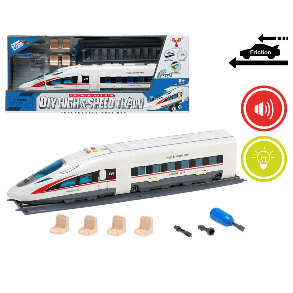 Rautatie, High & Speed hinta ja tiedot | Poikien lelut | hobbyhall.fi