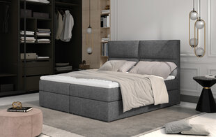 Sänky NORE Amber, 160x200cm, harmaa hinta ja tiedot | Sängyt | hobbyhall.fi