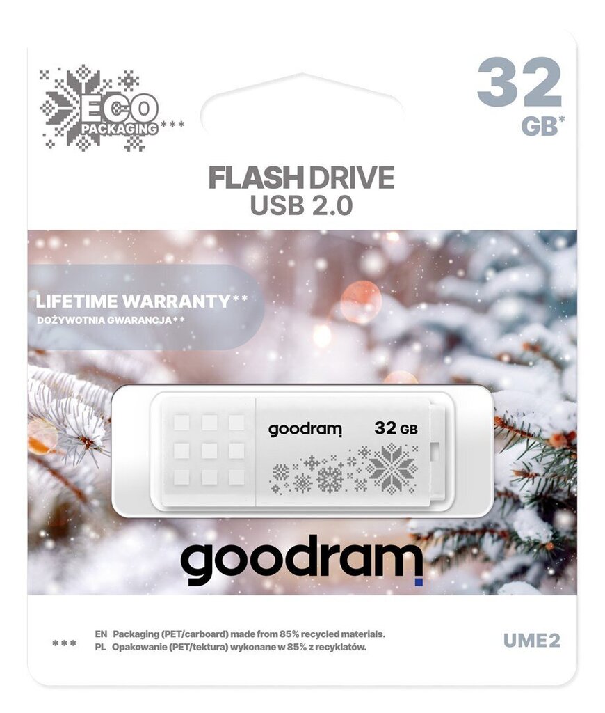 Goodram Winter (UME2-0320W0R11-WI), 32 Gt hinta ja tiedot | Muistitikut | hobbyhall.fi