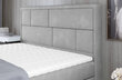 Sänky NORE Meron 25, 180x200 cm, vaaleanharmaa. hinta ja tiedot | Sängyt | hobbyhall.fi