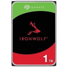 Seagate IronWolf, 1TB (ST1000VN008) hinta ja tiedot | Seagate Tietokoneet ja pelaaminen | hobbyhall.fi