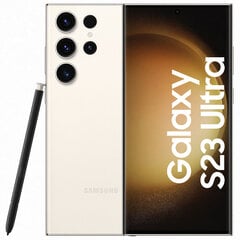 Samsung Galaxy S23 Ultra 5G 12/512GB Beige SM-S918BZEHEUE hinta ja tiedot | Matkapuhelimet | hobbyhall.fi