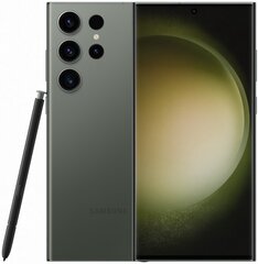Samsung Galaxy S23 Ultra 5G 8/256GB Green SM-S918BZGDEUE hinta ja tiedot | Matkapuhelimet | hobbyhall.fi