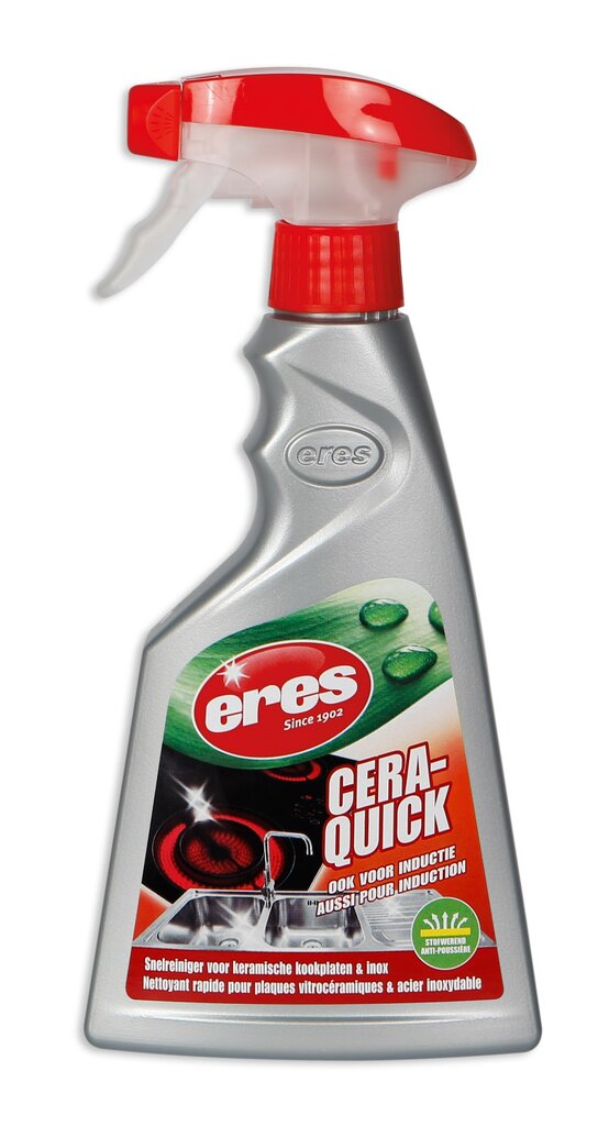 Keraamisen keittotason puhdistusaine ERES CERA-QUICK spray 500 ml hinta ja tiedot | Puhdistusaineet | hobbyhall.fi