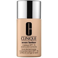 Foundation Clinique Even Better Makeup SPF15, 01 Alabaster, 30 ml hinta ja tiedot | Meikkivoiteet ja puuterit | hobbyhall.fi