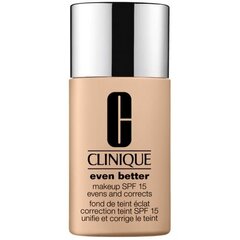 Clinique Even Better Makeup SPF 15 – Kirkastava meikkivoide, 30 ml, 25 Buff #d68f4d hinta ja tiedot | Meikkivoiteet ja puuterit | hobbyhall.fi