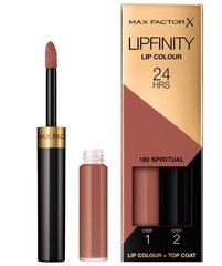 Max Factor Lipfinity 24HRS – Pitkäkestoinen huulipuna, 4,2 g, 180 Spiritual #914e4c hinta ja tiedot | Huulipunat, huulikiillot ja huulirasvat | hobbyhall.fi