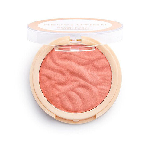 Meikki Revolution Reloaded Powder Blush – Pitkäkestoinen puuteriposkipuna, 7,5 g Peach Bliss #E79887 hinta ja tiedot | Aurinkopuuterit ja poskipunat | hobbyhall.fi